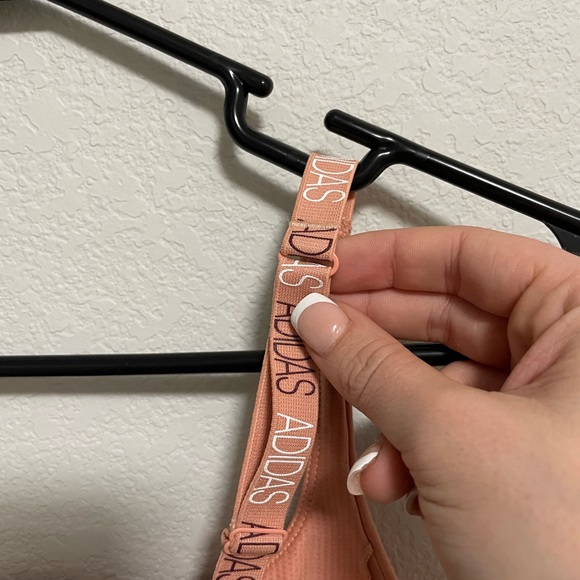 Women's Adidas Peach Sports Spa Size Xtra Small/Small - Picture 5 of 7